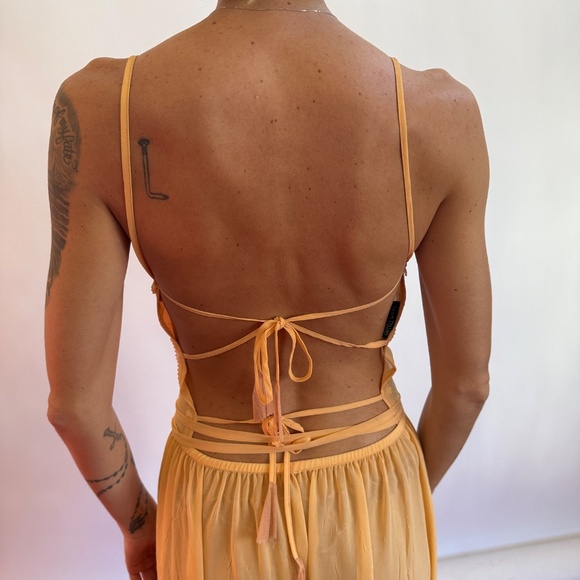 Jean Paul Gaultier vintage New Insane Long Wrap Dress Textured Fabric - Picture 11 of 14